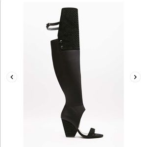 New - Jeffrey Campbell 3rd Street Knee High Sandal